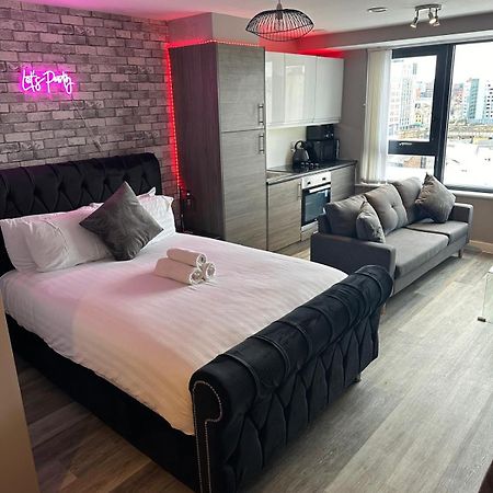 Stunning City View Studio Apartment Liverpool Exterior photo